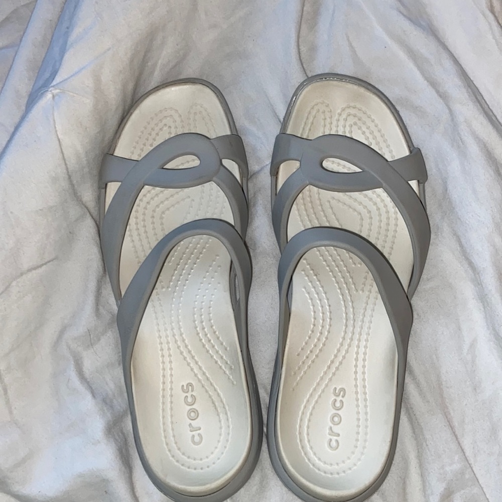 Crocs Meleen Twist Slide Sandals size 9